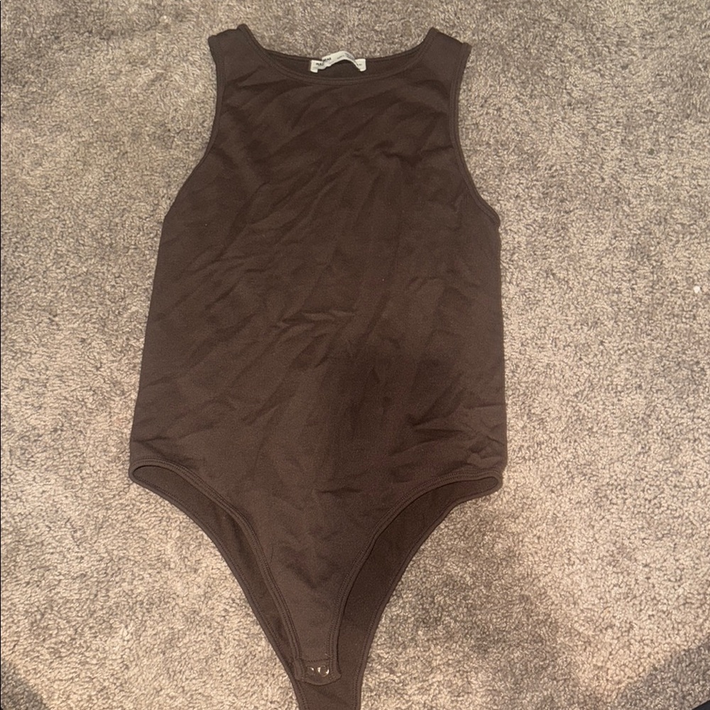 Pull&Bear Brown Bodysuit One Piece